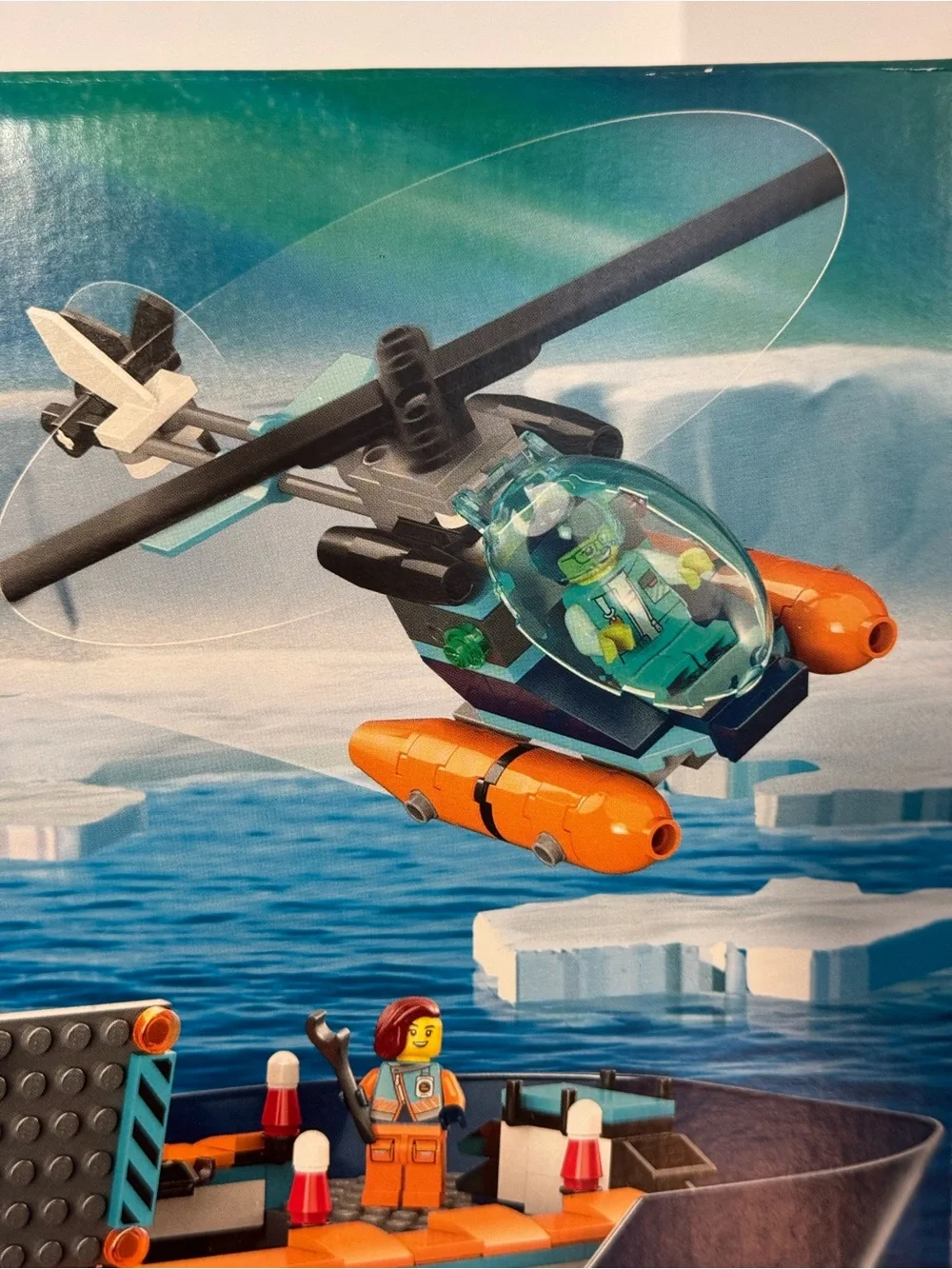LEGO City 60368 Arctic Explorer Ship New Sealed 815-Piece Building Set